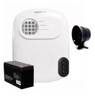Kit Central Alarme Anm 24 Net 1 Controles Intelbras Bateria e sirene Kit Central Alarme Anm 24 Net 1 Controles Intelbras Bateria e sirene