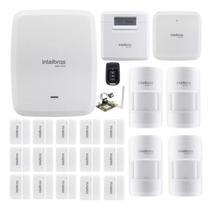 Kit Central Amt 8000 Wifi 19 Sensores Sem Fio E Modulo Xag