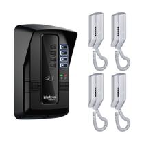 Kit Central Coletiva 04 Pontos Interligável Collective 4i + 4 Telefones TDMI 300 BR Intelbras