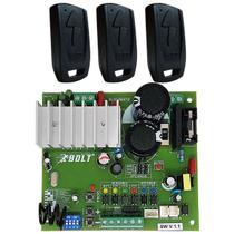 Kit central comando bolt portão abertura ultra rapida 4 seg com 3 tx self acton Kit central comando bolt portão abertura ultra rapida 4 seg com 3 tx self acton