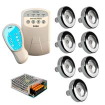 Kit Central Comando Easy Pool Power 180W + 7 Led 18W - Tholz