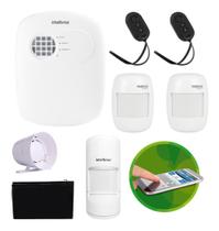 Kit Central De Alarme 24net Com Aplicativo Celular Intelbras