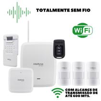 Kit Central De Alarme 8000 Intelbras C/ 3 Sensores
