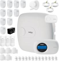 Kit Central de Alarme AMT 2018 E Intelbras 18 sensores Completo Monitorada via Internet com Aplicativo para Celular