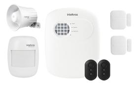 Kit central de alarme contra roubo anm 24 net intelbras