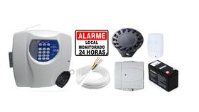 Kit Central De Alarme Ultra Genno/nice Com 5 Sensores Sem Fio