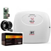 Kit Central de Choque ECR-18 Plus + Modulo Ethernet + bat