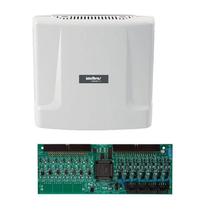 Kit Central de Interfone Condomínio com 8 Ramais - Intelbras Comunic 48 + Placa Desbalanceada