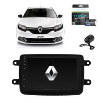 Kit Central Mp5 Logan + Moldura + Camera + Tv + Interface