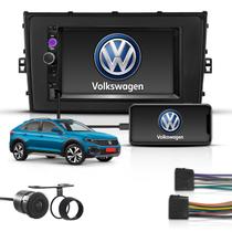 Kit Central Multimidia 2 Din Mp5 Bt Espelha Volkswagen Nivus