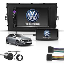 Kit Central Multimidia 2 Din Mp5 Bt Espelha Volkswagen Polo Kit Central Multimidia 2 Din Mp5 Bt Espelha Volkswagen Polo