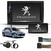 Kit Central Multimidia 2 Din Mp5 Bt Espelhamento Peugeot 307 Kit Central Multimidia 2 Din Mp5 Bt Espelhamento Peugeot 307