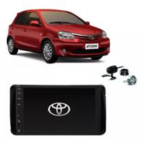 Kit Central Multimídia 2 Din Mp5 Espelha Dvd Bt Toyota