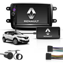 Kit Central Multimidia 2Din Mp5 Bt Espelha Rn Renault Captur