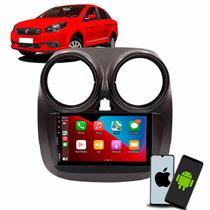 Kit Central Multimídia 7" CarPlay Android Auto Bluetooth + Moldura Fiat Palio Attractive 12/17 Grand Siena 2021 Variação Kit Central Multimídia 7" CarPlay Android Auto Bluetooth + Moldura Fiat Palio Attractive 12/17 Grand Siena 2021 Variação