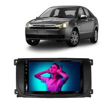 Kit Central Multimidia 7 Polegadas Carplay Espelha. sem Fio. FORD FOCUS 2009 á 2013 - PRETO Kit Central Multimidia 7 Polegadas Carplay Espelha. sem Fio. FORD FOCUS 2009 á 2013 - PRETO