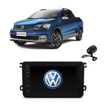 Kit Central Multimídia 7" polegadas Espelhamento Vw Saveiro G4