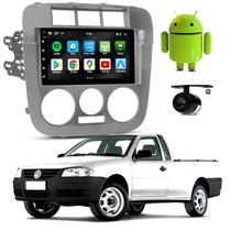 Kit Central Multimidia Android 7 Pol Saveiro G4 2006 2007 2008 2009 2010 Prata Kit Central Multimidia Android 7 Pol Saveiro G4 2006 2007 2008 2009 2010 Prata