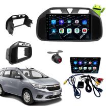 Kit Central Multimidia Android 9'' Polegadas Para Spin Com Moldura e Câmera de Ré