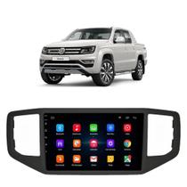 Kit Central Multimídia Android Amarok 2017 2018 2019 2020 2021 9 Polegadas Tv Online GPS Bluetooth