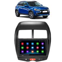 Kit Central Multimídia Android ASX 2010 A 2022 9 Polegadas Tv Online GPS Bluetooth WiFi USB Rádio FM