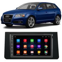 Kit Central Multimídia Android Audi A3 2007 A 2012 7 Polegadas GPS Tv Online Bluetooth USB Rádio FM