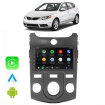 Kit Central Multimidia Android Auto Carplay Cerato 2009 2010 2011 2012 2013 7" Voz Google Siri Tv - E-Carplay