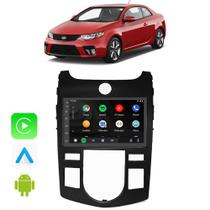 Kit Central Multimidia Android Auto Carplay Cerato 2009 2010 2011 2012 2013 7" Voz Google Siri Tv
