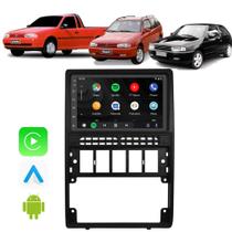 Kit Central Multimidia Android Auto Carplay Gol G2 1996 1997 1998 1999 7" Voz Google Siri Tv Gps