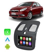 Kit Central Multimidia Android-Auto/Carplay Grand Siena 2013 A 2020 2021 7" Voz Google Siri Tv Gps Kit Central Multimidia Android-Auto/Carplay Grand Siena 2013 A 2020 2021 7" Voz Google Siri Tv Gps