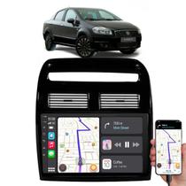 Kit Central Multimídia Android Auto CarPlay MP5 Fiat Linea 2009 a 2014