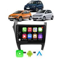 Kit Central Multimidia Android Auto CrossFox SpaceFox Fox 14 15 16 17 18 19 20 21 22 Youtube Spotify