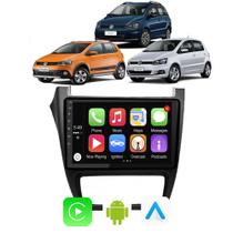 Kit Central Multimidia Android Auto CrossFox SpaceFox Fox 14 15 16 17 18 19 20 21 22 Youtube Spotify
