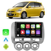 Kit Central Multimidia Android Auto Honda Fit 2004 2005 2006 2007 2008 9 Polegadas Youtube Spotify