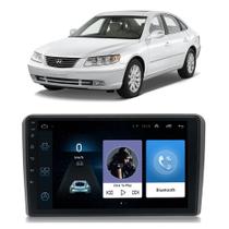 Kit Central Multimídia Android Azera 2007 2008 2009 2010 2011 9 Polegadas Tv Online GPS Bluetooth - E-Droid