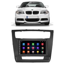 Kit Central Multimídia Android Bmw Serie 1 2007 2008 2009 2010 2011 7 Polegadas GPS Tv Online BT