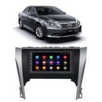 Kit Central Multimídia Android Camry 2012 2013 2014 2 Din 7