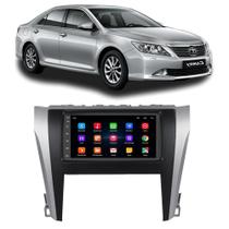 Kit Central Multimídia Android Camry 2015 2016 2017 2 Din 7