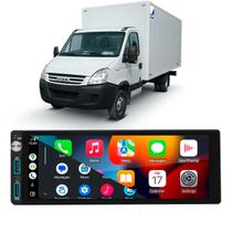 Kit Central Multimídia Android CarPlay 2/32GB Iveco Daily 2013 a 2019 Câmera de Ré