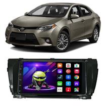 Kit Central Multimidia Android Corolla 2015 2016 2017 2 Din
