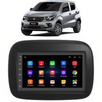Kit Central Multimídia Android Fiat Mobi 2017 2018 2019 2020 2021 2022 Sem Som De Fábrica Bluetooth