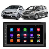 Kit Central Multimídia Android Fit 2004 A 2012 City 2009 A 2014 7 Polegadas GPS Tv Online Bluetooth Kit Central Multimídia Android Fit 2004 A 2012 City 2009 A 2014 7 Polegadas GPS Tv Online Bluetooth