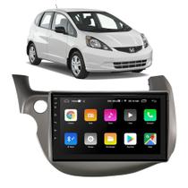 Kit Central Multimídia Android Fit 2009 2010 2011 2012 2013 2014 9 Polegadas Tv Online GPS Bluetooth - E-Droid