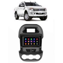 Kit Central Multimídia Android Ford Ranger 2012 2013 2014 2015 2016 XL 7 Polegadas Tv Online GPS Bt
