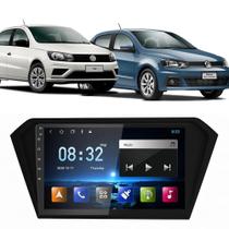 Kit Central Multimídia Android Gol Saveiro Voyage G7 G8 2017 2018 2019 A 2021 9 Polegadas Tv Online