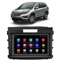 Kit Central Multimídia Android Honda Crv 2012 2013 2014 2015 2016 7 Polegadas GPS Tv Online - E-droid