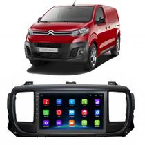 Kit Central Multimídia Android Jumpy Expert 2018 2019 2020 2021 2022 9 Polegadas Tv Online GPS Bt