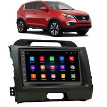 Kit Central Multimídia Android Kia Sportage 2011 2012 2013 2014 2015 2016 7 Polegadas GPS Tv Online