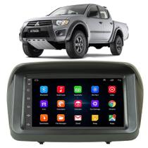 Kit Central Multimídia Android L200 2008 2009 2010 2011 2012 2013 A 2018 7 Polegadas GPS Tv Online