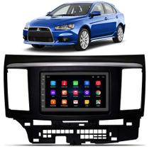 Kit Central Multimídia Android Lancer 2009 2010 2011 A 2019 7 Polegadas GPS Tv Online Bluetooth Wi